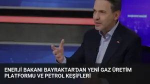 Enerji Bakanı Bayraktar’dan Yeni Gaz Üretim Platformu ve Petrol Keşifleri