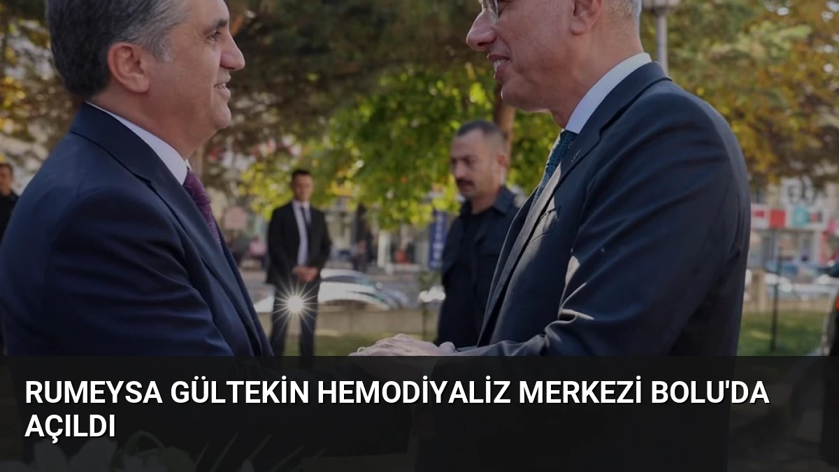 Rumeysa Gültekin Hemodiyaliz Merkezi Bolu’da Açıldı