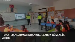 Tokat Jandarmasından Okullarda Güvenlik Artışı