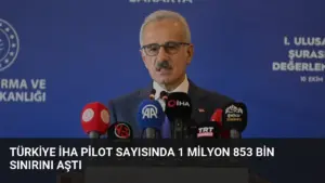 Türkiye İHA Pilot Sayısında 1 Milyon 853 Bin Sınırını Aştı